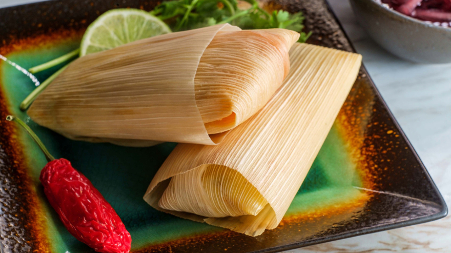 Adobe stock image of 2 tamales