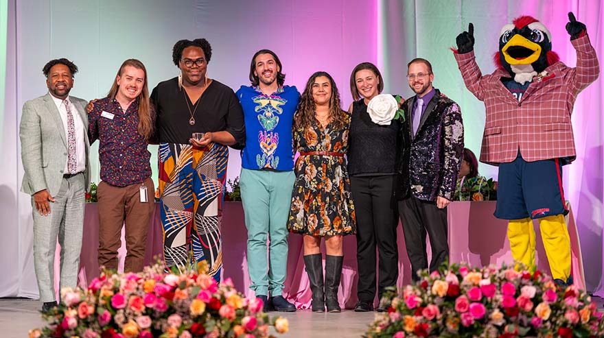Queer Faculty and Staff Collective’s Leadership Council honored for creating sustainable advocacy and community.