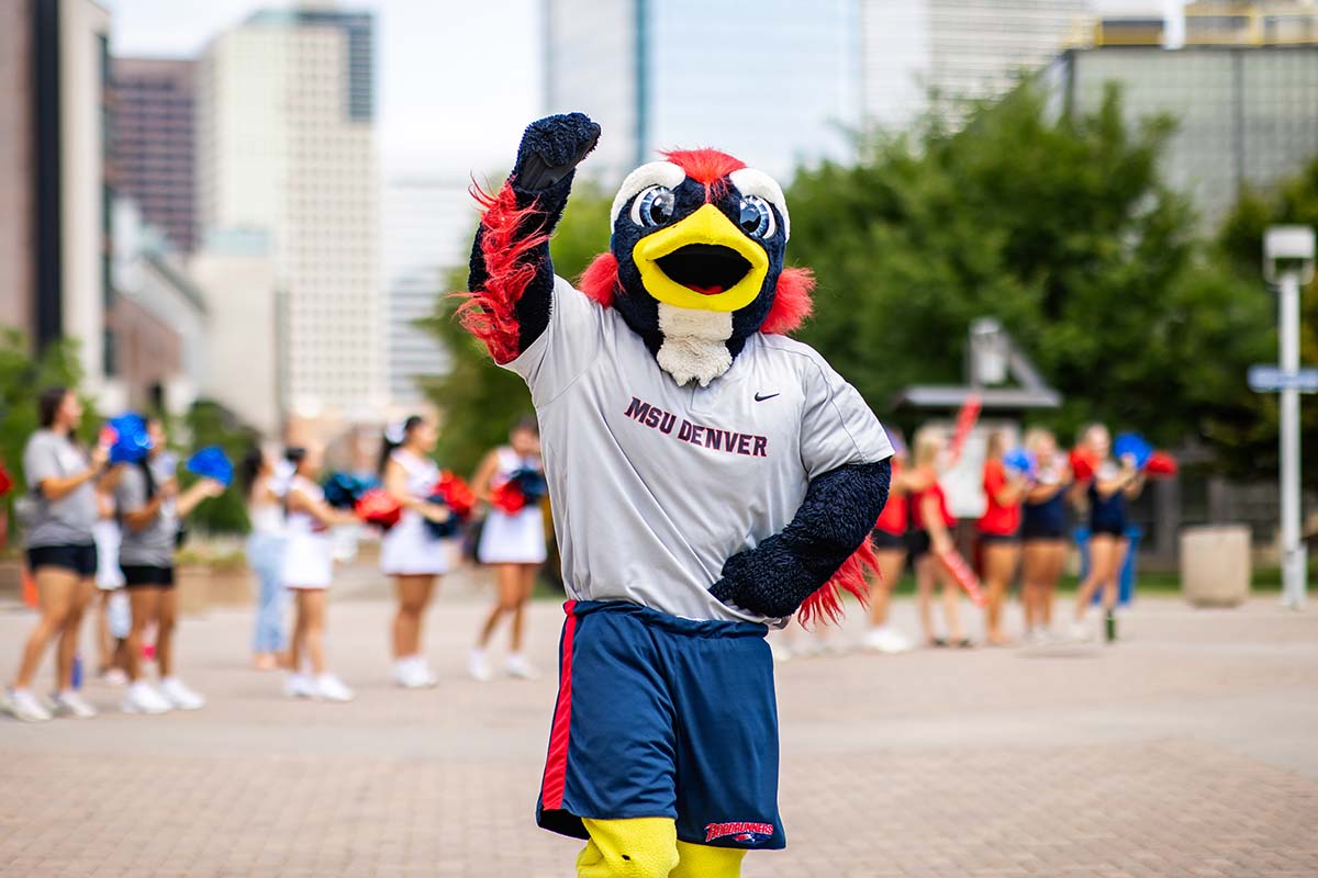 Rowdy at convocation