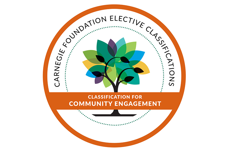 Carnegie Foundation Community Engagement Classification seal.