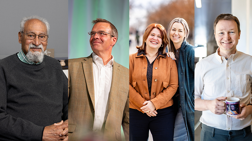 Photo collage of the previous changemakers.